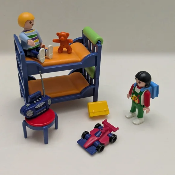 Playmobil/ Geobra Kids Bunk Bed Playset - Picture 8 of 8